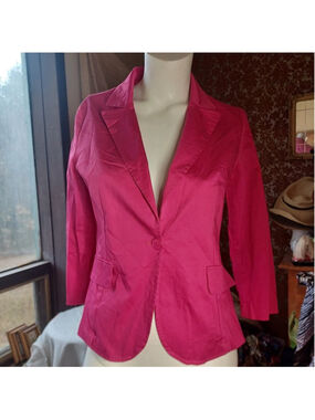 Rinascimento Italy linen blazer M